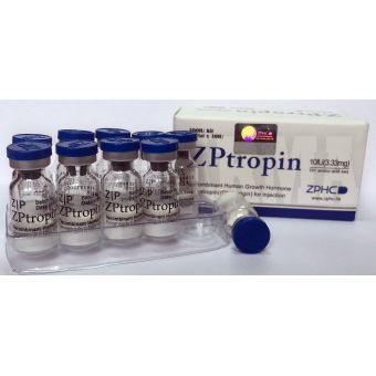 Гормон роста ZPtropin Соматропин 10 флаконов 100IU (333 мкг/IU) - Тараз