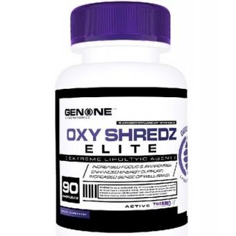 Жиросжигатель OXY SHREDZ ELITE Genone (90 капсул) - Тараз