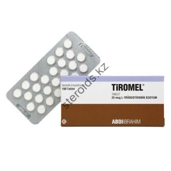 Лиотиронин Tiromel 1 таблетка 25мкг (100 таблеток) - Тараз