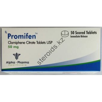 Promifen (Кломид) Alpha Pharma 50 таблеток (1таб 50 мг) - Тараз