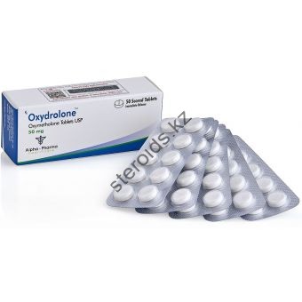 Oxydrolone (Оксиметолон, Анаполон) Alpha Pharma 50 таблеток (1таб 50 мг) - Тараз