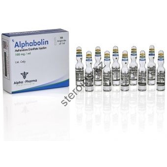 Alphabolin (Метенолон) Alpha Pharma 10 ампул по 1мл (1амп 100 мг) - Тараз