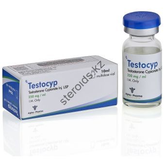 TestoCyp (Тестостерон ципионат) Alpha Pharma балон 10 мл (250 мг/1 мл) - Тараз