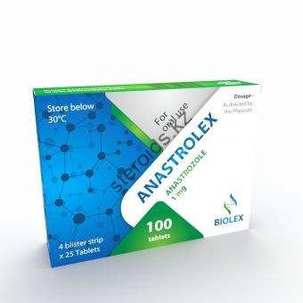 Анастрозол Biolex 100 таблеток (1 таб 1 мг) - Тараз