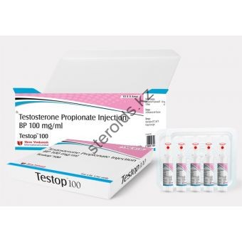 Тестостерон пропионат Shree Venkatesh 5 ампул по 1 мл (1 мл 100 мг) - Тараз
