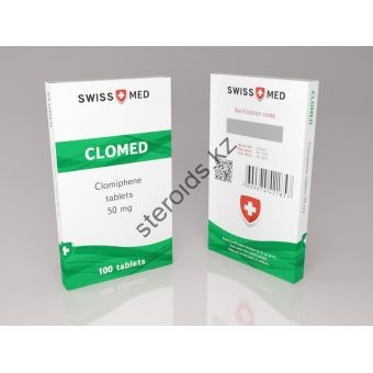 Кломид Swiss Med Clomed 100 таблеток (1 таб 50 мг) - Тараз