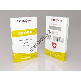 Оксиметолон  Swiss Med 100 таблеток (1 таб 50 мг) - Тараз