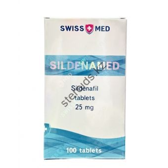 Виагра Swiss Med Sildenamed 100 таблеток (1 таб 25 мг) - Тараз