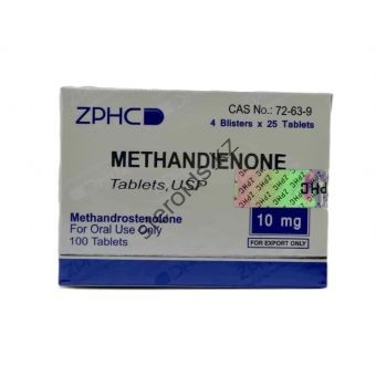 Метан ZPHC (Methandienone) 100 таблеток (1таб 10 мг) - Тараз