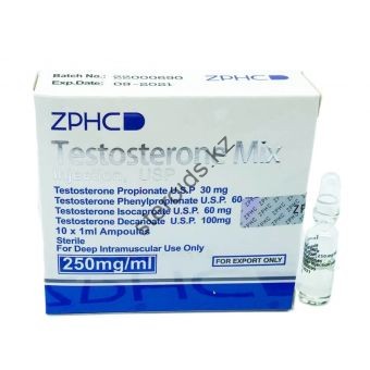 Сустанон ZPHC (Testosterone Mix) 10 ампул по 1мл (1амп 250 мг) - Тараз